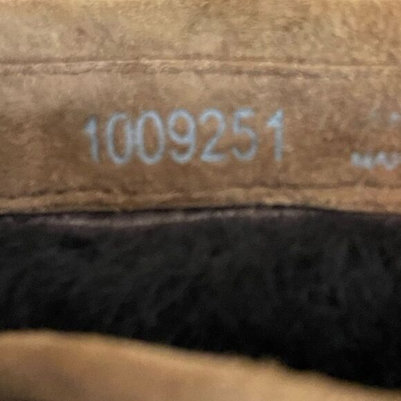 UGG Karisa tassel 1009251 luxe collection brown suede boots with fringe size 7 - Picture 13 of 16